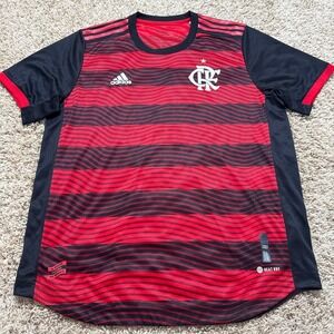 Adidas CR Flamengo 2022-23 Home Jersey Red Black Heat.Rdy HA8336 Mens XL